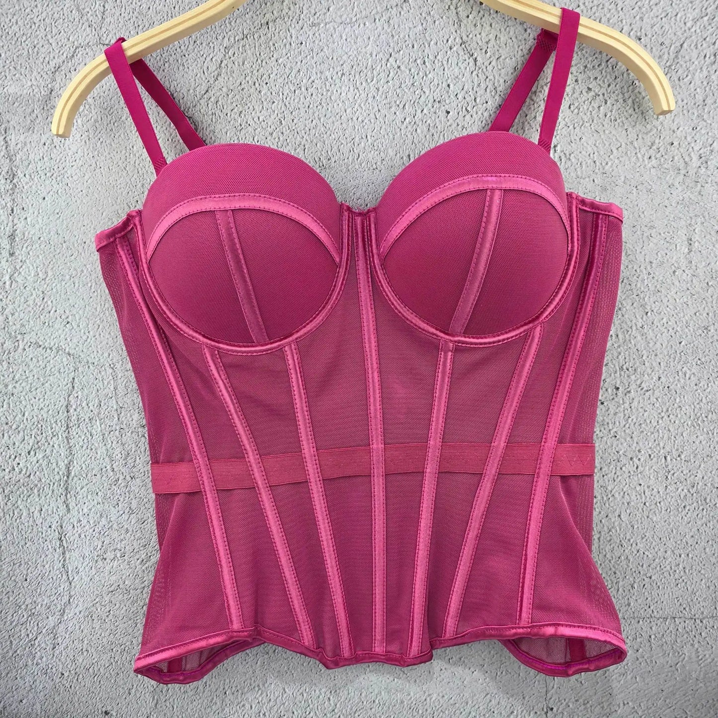 Transparent Mesh Sexy Corset