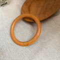 Vintage Wooden Round Bangle