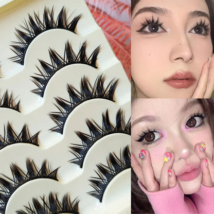 Cross Strip Eyelashes Set
