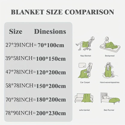 Premium 3D Butterfly Tufted Throw Blanket