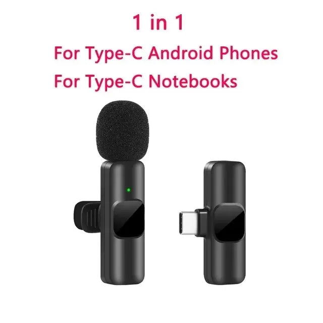 Portable Wireless Lavalier Mic
