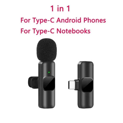 Portable Wireless Lavalier Mic