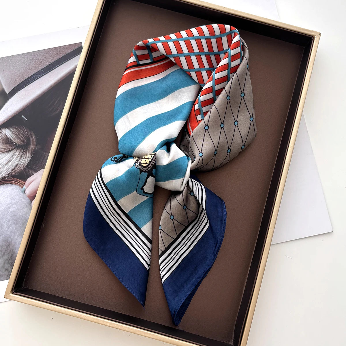 Soft Neck Shawl Square Scarf