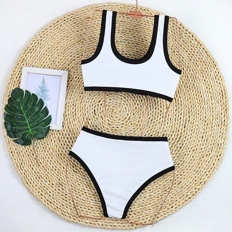 Women's Ribbed Swimwear