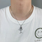 Graffiti Character Punk Necklace