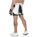 2-in-1 Camo Running Shorts