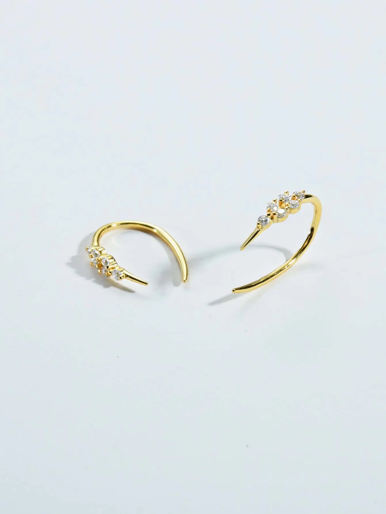 Sterling Silver Huggie Earrings