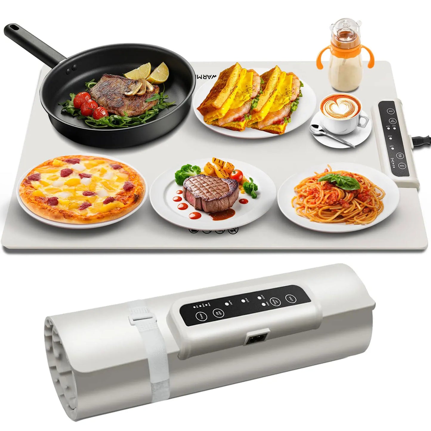 Foldable Electric Food Warming Mat