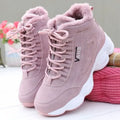 Warm Platform Velvet Sneakers