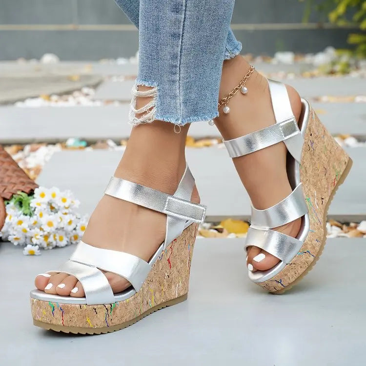 Women Platform Wedge Sandals