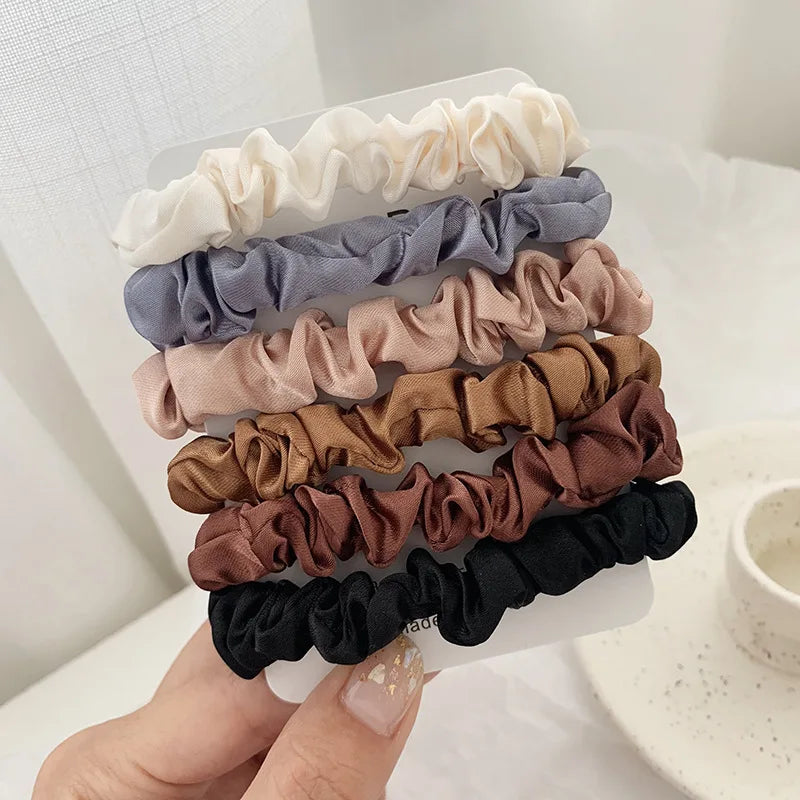 Satin Scrunchie Set
