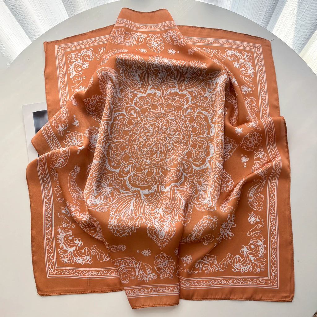 Design Print Square Neckerchief
