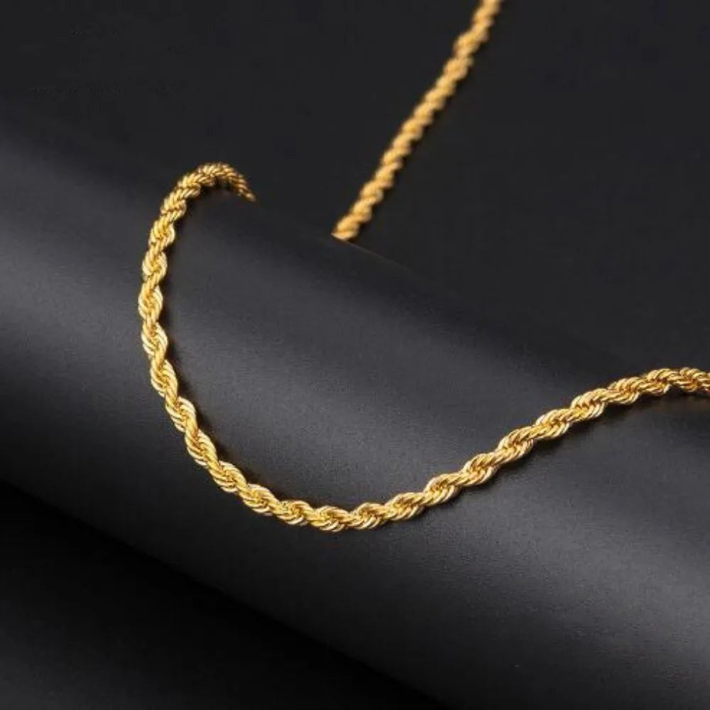 GUOLE Twist Chain Necklace