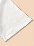 Heart Print V-Neck Tee