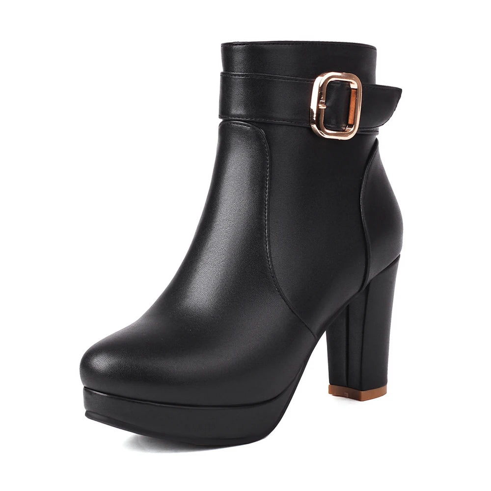 Ankle Heel Boots