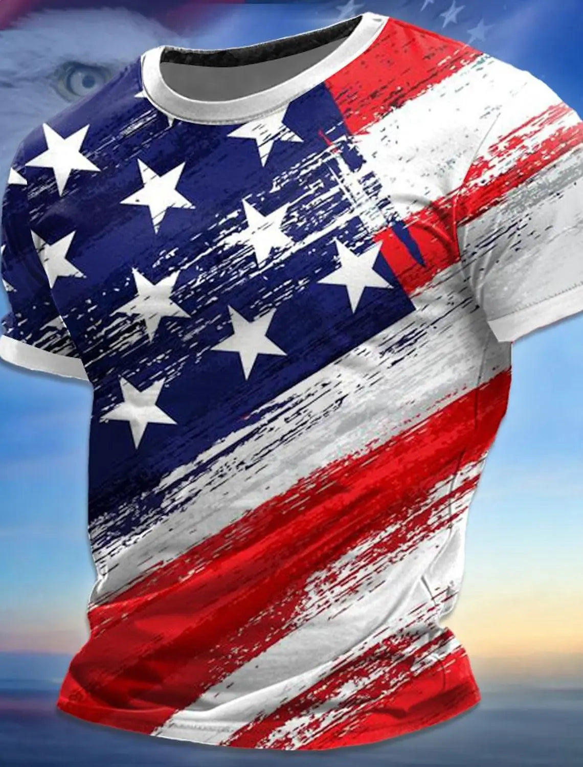 American Flag 3D Tee