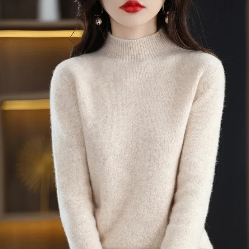 Basic Half-High Collar Sweater