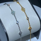 Evil Eye Charm Link Bracelet