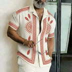 Ethnic Sun Totem 3D Print Shirt