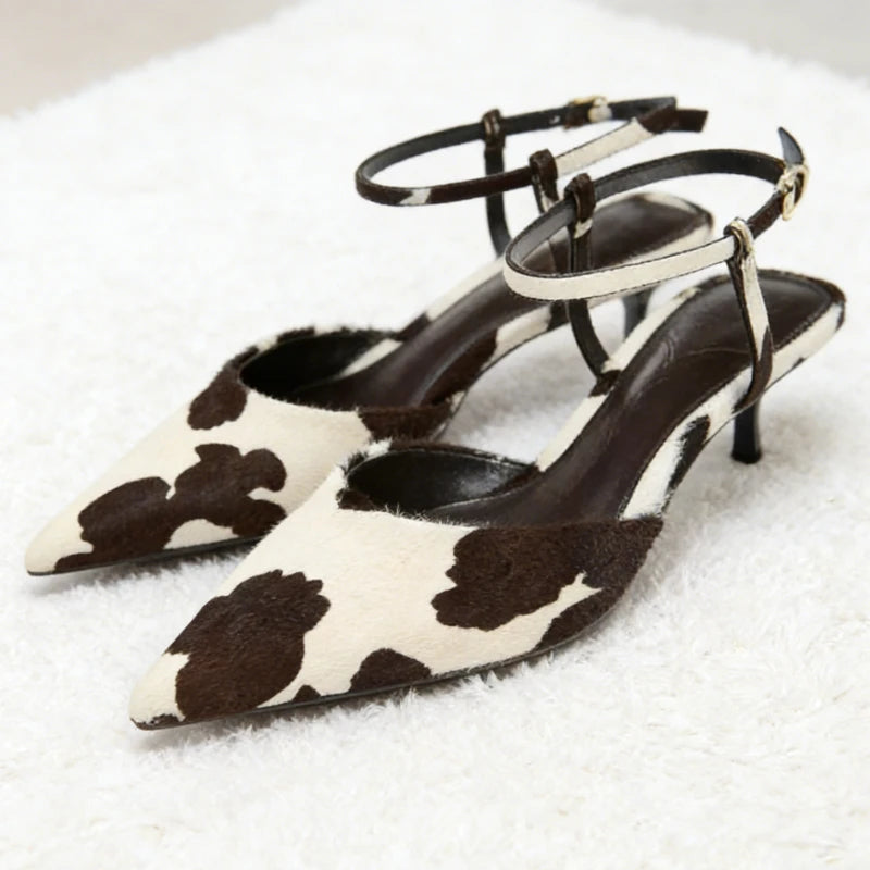 Ankle Strap Pointed Sandals