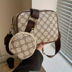 Geometric Crossbody Bag Set