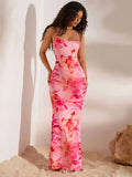 Floral Camisole Maxi Dress