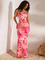 Floral Camisole Maxi Dress