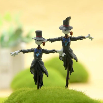 Mini Resin Scarecrow Statue