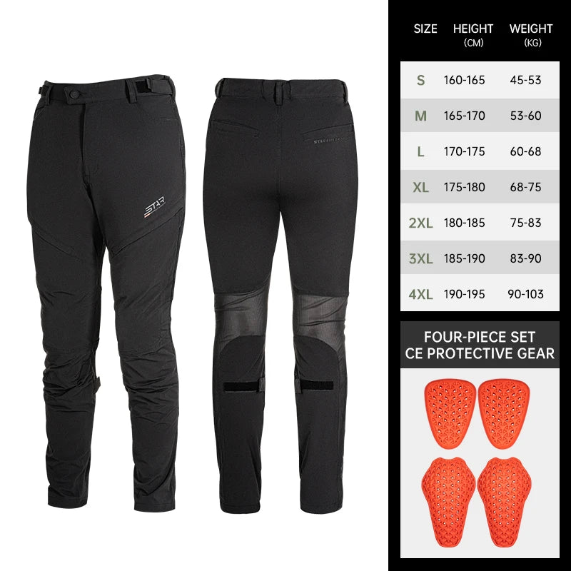 Mesh Breathable Motorcycle Riding Trousers