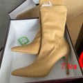 Silk Sock Heels