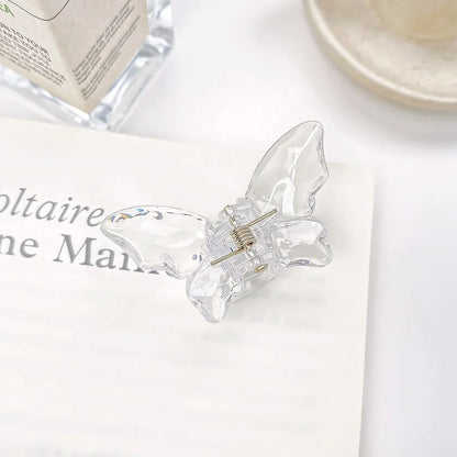 Crystal Butterfly Hair Claw