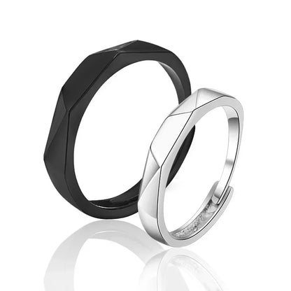 Adjustable Couple Wedding Rings