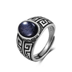 Intgem Labradorite Moonstone Ring