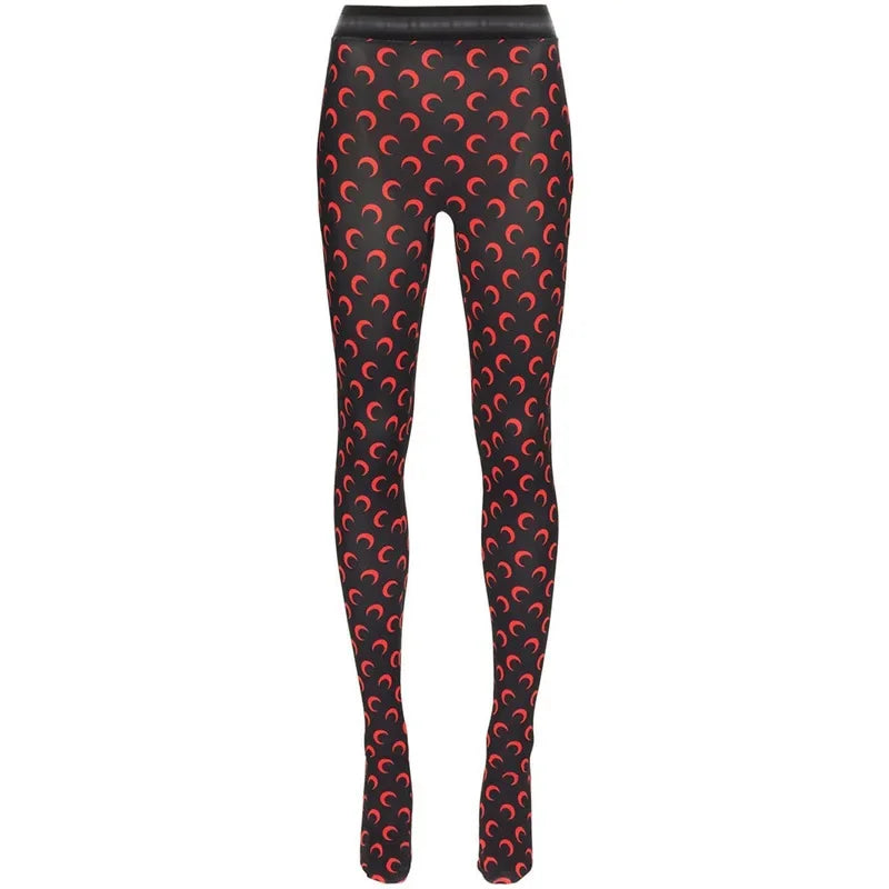 Thin Seamless Printed Leggings