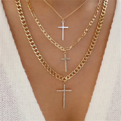 Multilevel Hip Hop Necklace