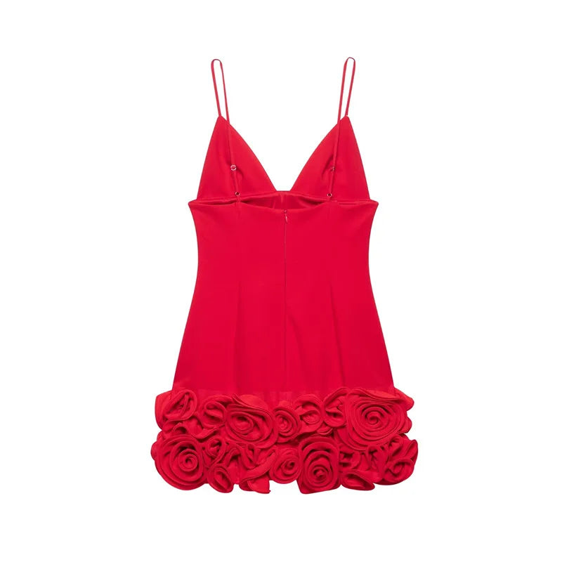 Women's Red Summer Dress