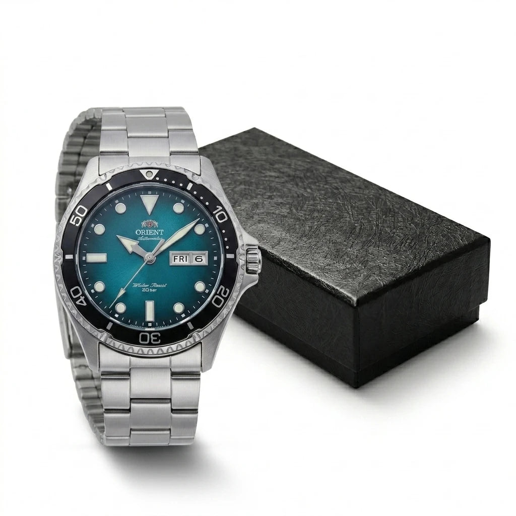Orient 200M Steel Diving Watch