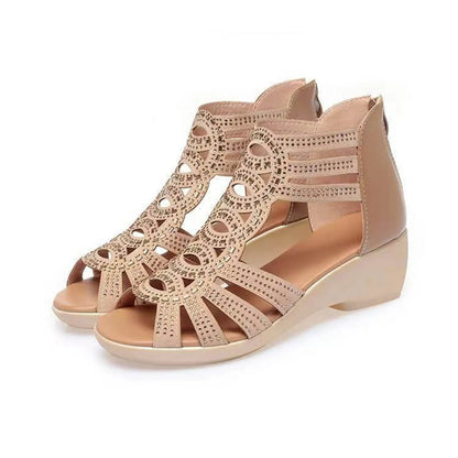 Open Toe Wedge Sandals