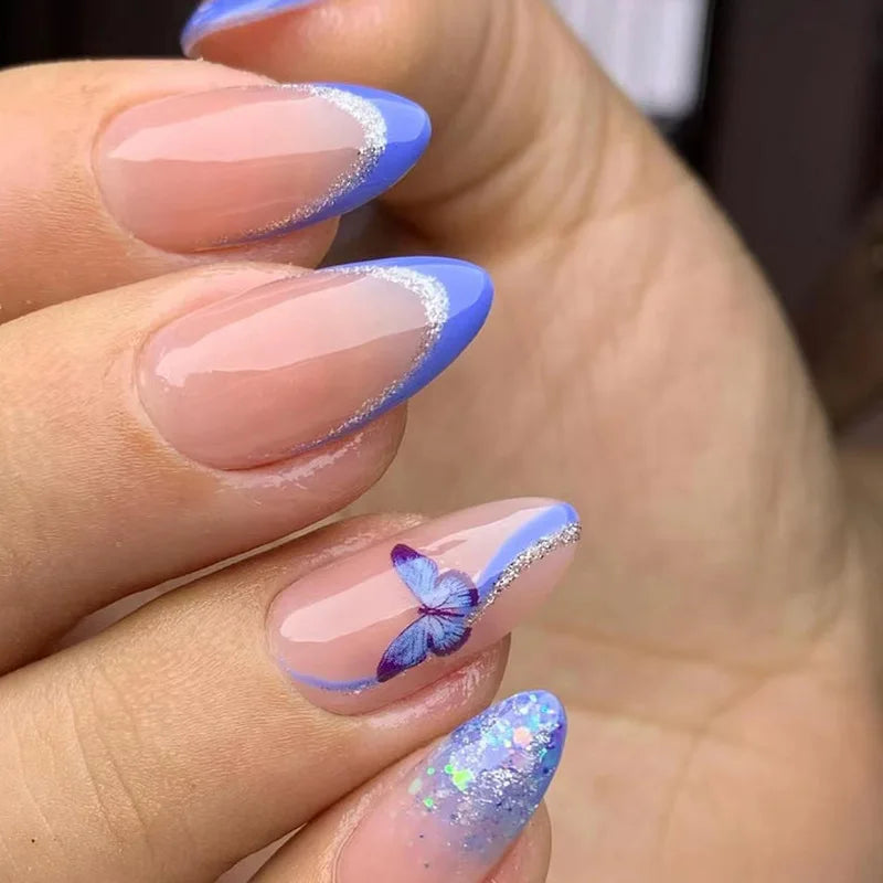 Finished False Nails Detachable Long