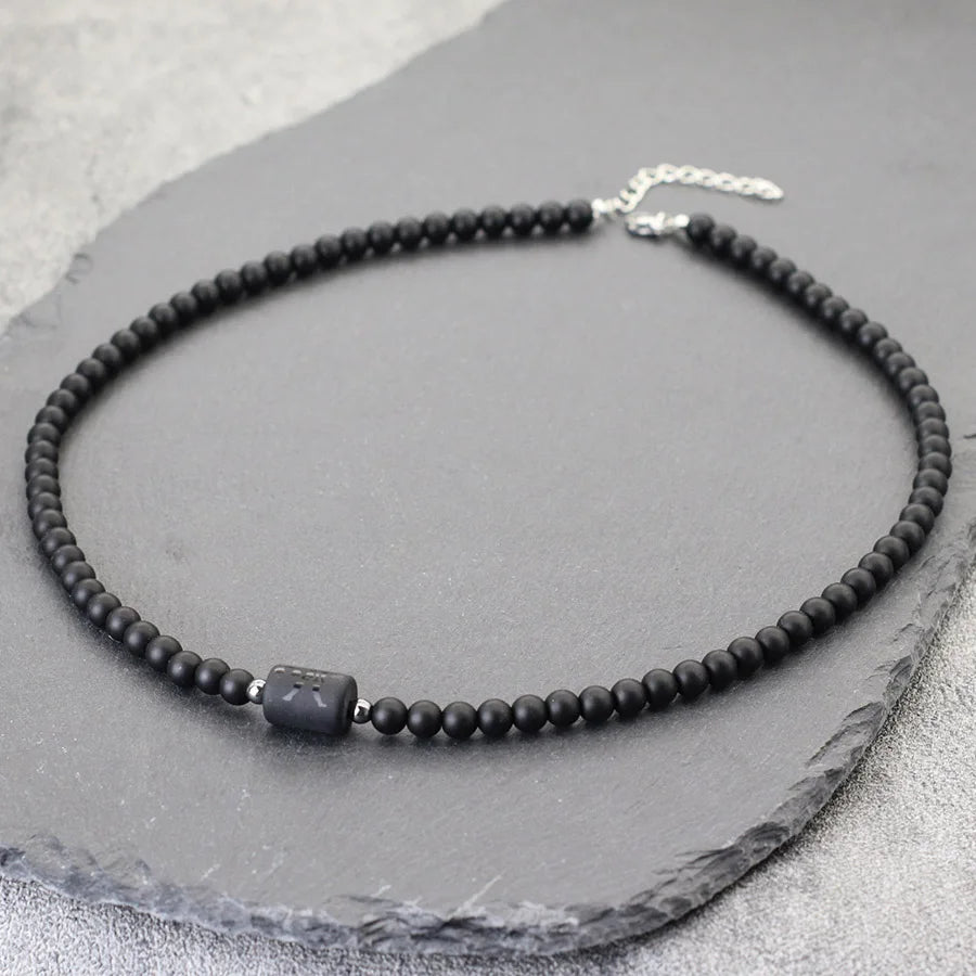 Noter Constellation Onyx Necklace
