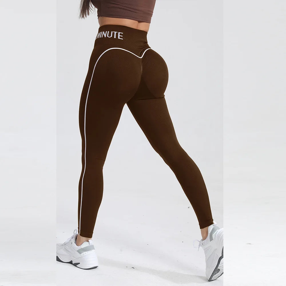 MODX Color-Block Letter Leggings