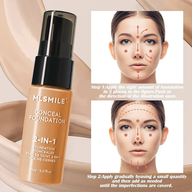 Liquid Concealer Foundation Cream