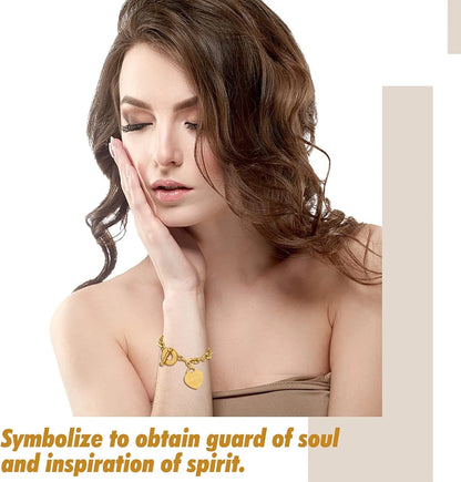 Heart Link Chain Bracelet