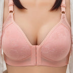Seamless Embroidery Bra