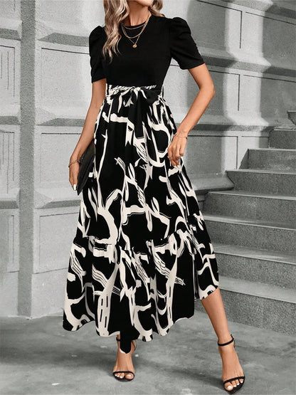 Elegant Floral Maxi Dress