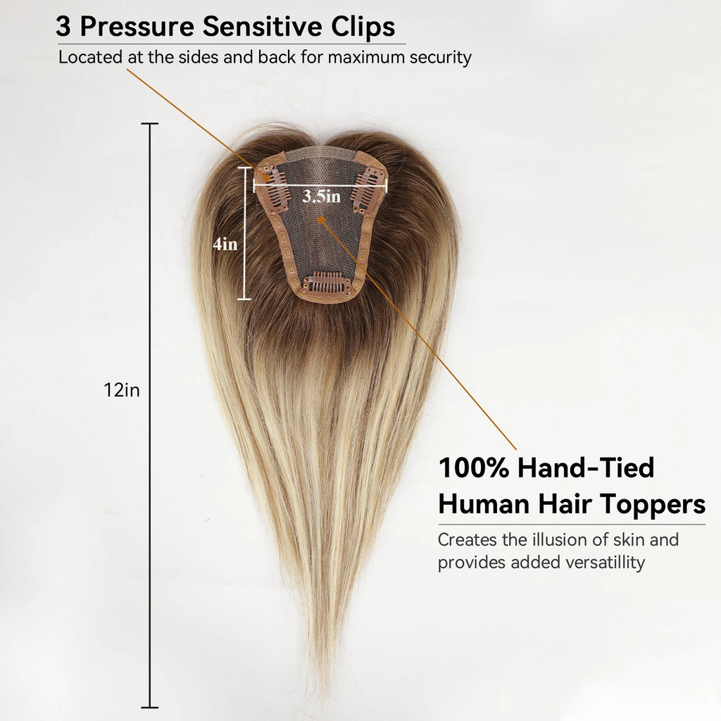 Brown Blonde Hair Topper