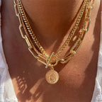 Multilevel Hip Hop Necklace