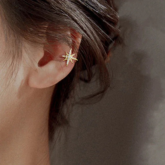 Crystal Clip Ear Cuffs