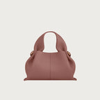 Pleated Leather Crossbody Bag