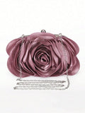 Floral Evening Clutch Bag